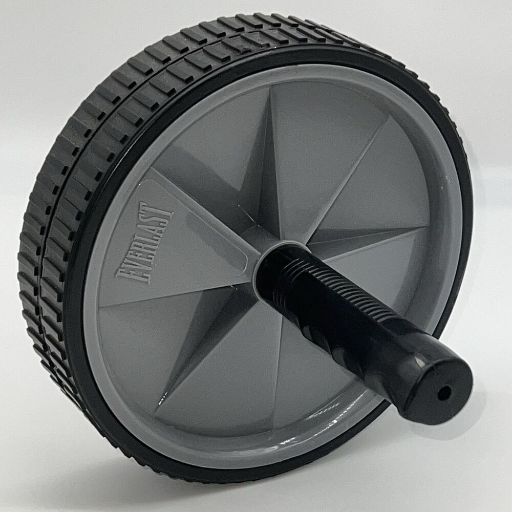 VTG Everlast Ab Rolling Wheel for a Target Abdominal Core Home Fitness Workout